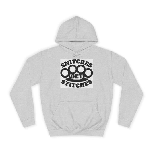 Snitches Get Stitches Hoodie