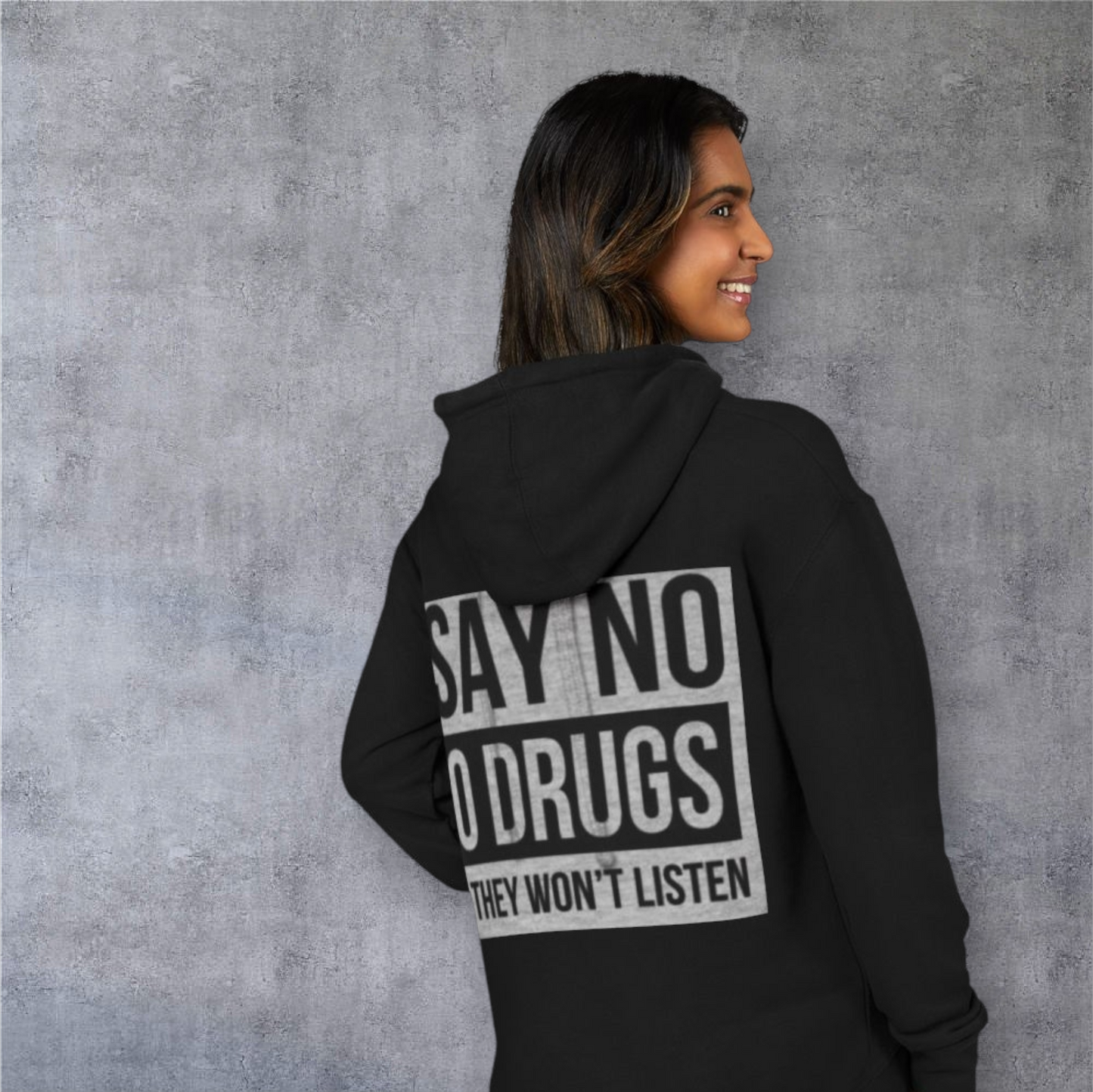 Funny Drug Test Hoodie — "Just Found Out I Passed My Drug Test" Graphic Pullover