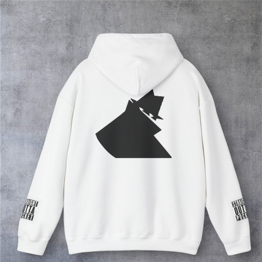 Elegant 'Ilest' Script Hoodie — Minimalist Black Logo Streetwear