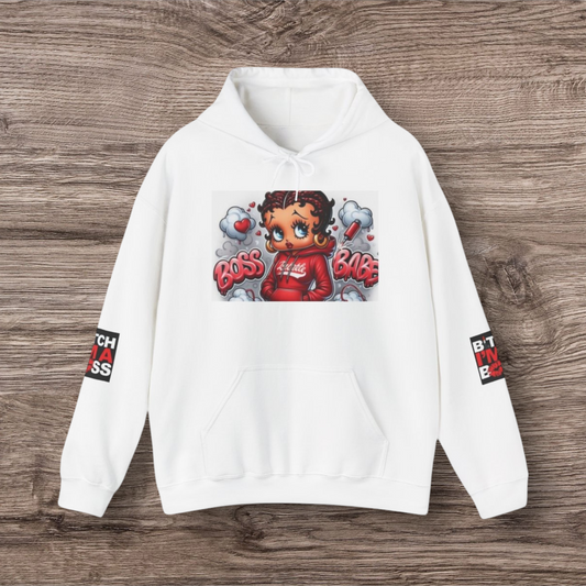 Hoodie — "Beautiful F***ing Disaster" Boss Babe Graphic Pullover