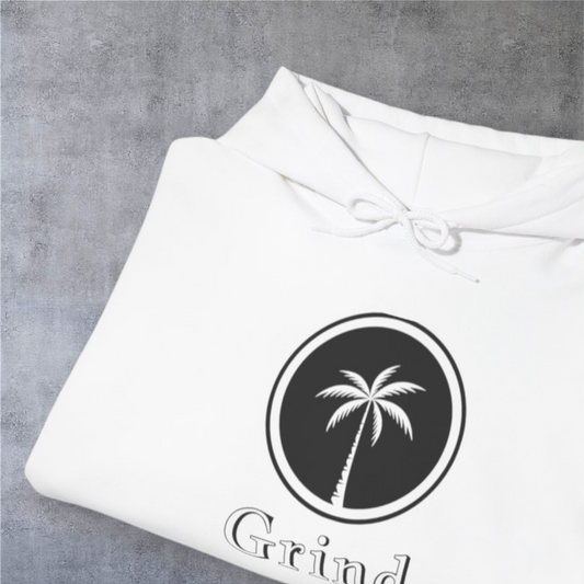 Cali Rich graphic "Grind Now Shine Later" Pullover Hoodie Unisex Heavy Hooded Sweatshirt Cali Rich Clothing