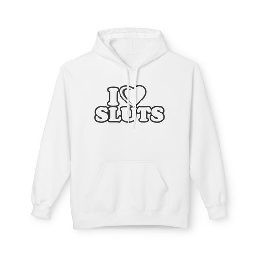 Unisex Fleece Hoodie with Fun Text Designs, Casual Wear for Parties, Gifts for Friends, Unique Fashion for Festivals, Fun Statement Apparel