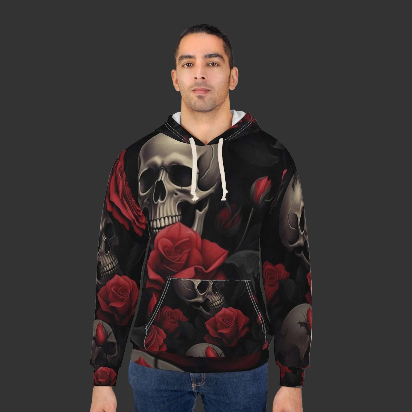 Skull and Roses Hoodie
