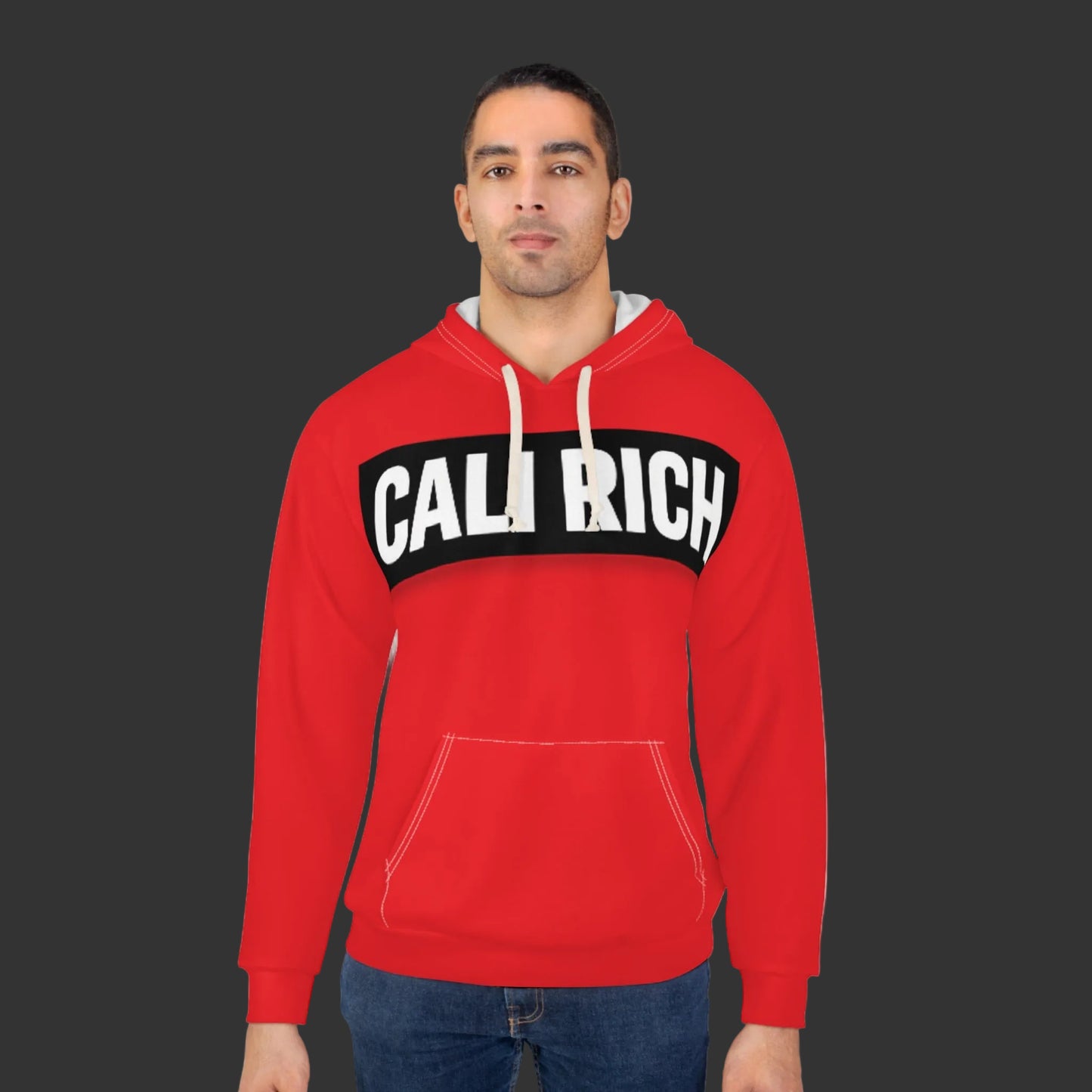 Survived California Pullover Hoodie — 'Calirich' Graphic Hooded Sweatshirt