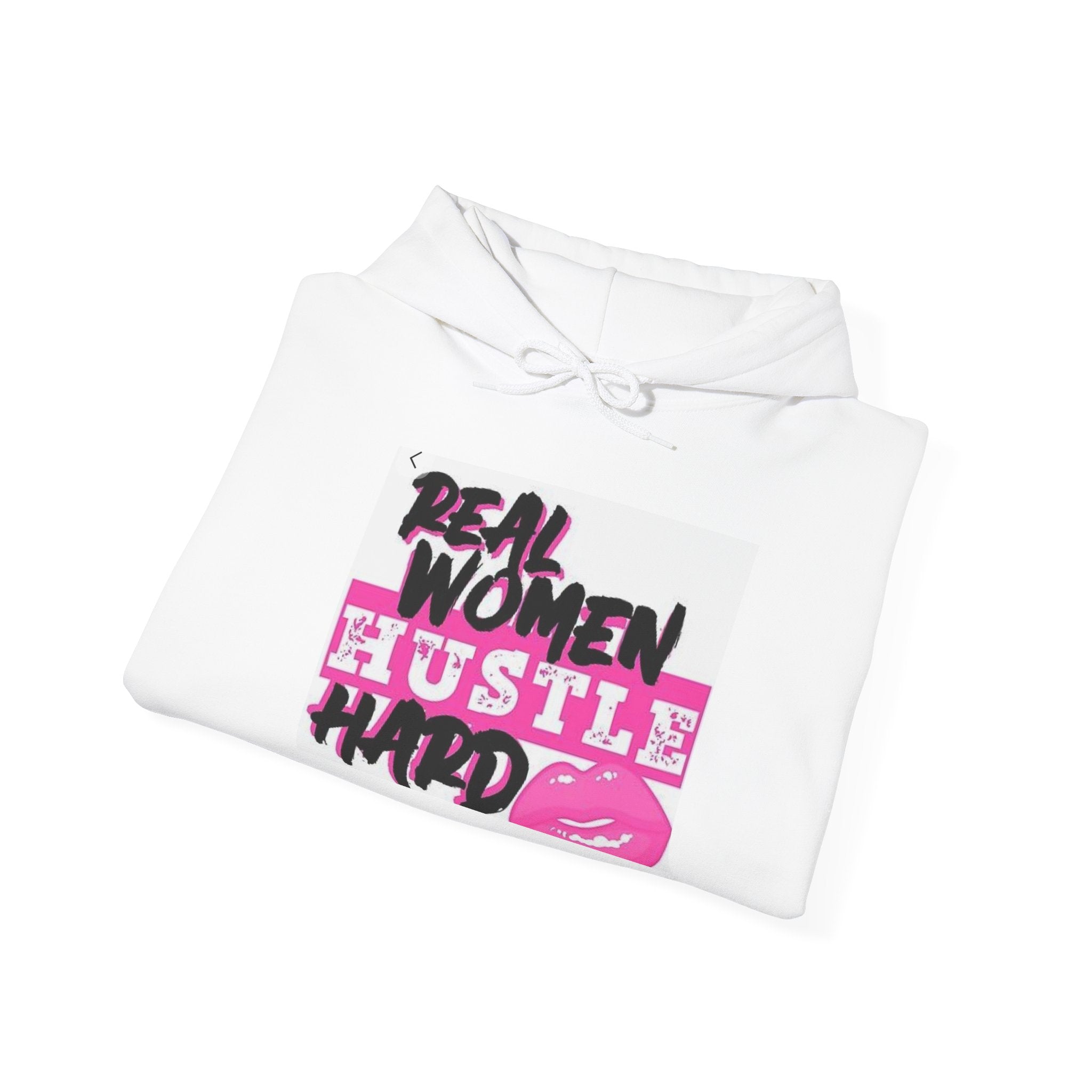 Real Women Hustle Hard Hoodie
