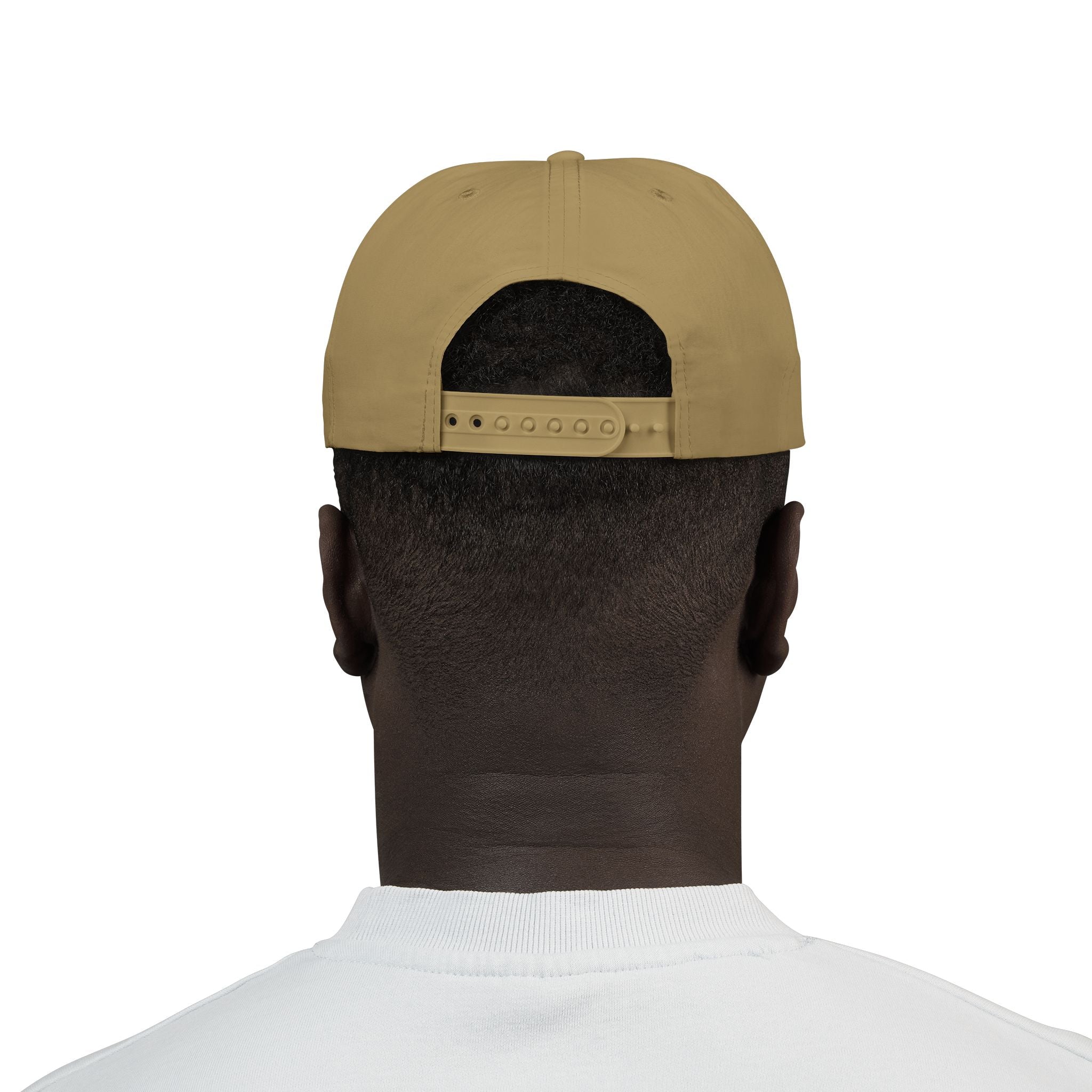 CaliRich Palm Logo Surf Cap — White Snapback Beach Hat