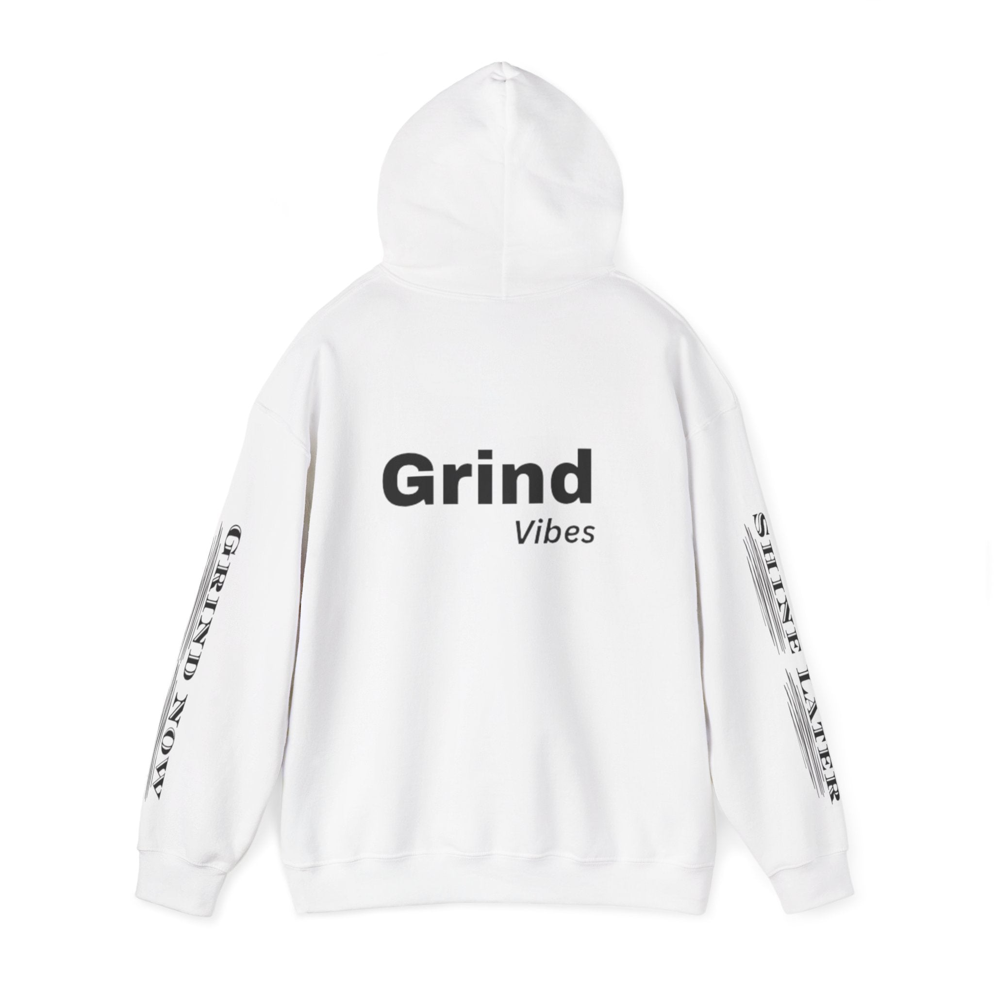 Cali Rich graphic "Grind Now Shine Later" Pullover Hoodie Unisex Heavy Hooded Sweatshirt Cali Rich Clothing