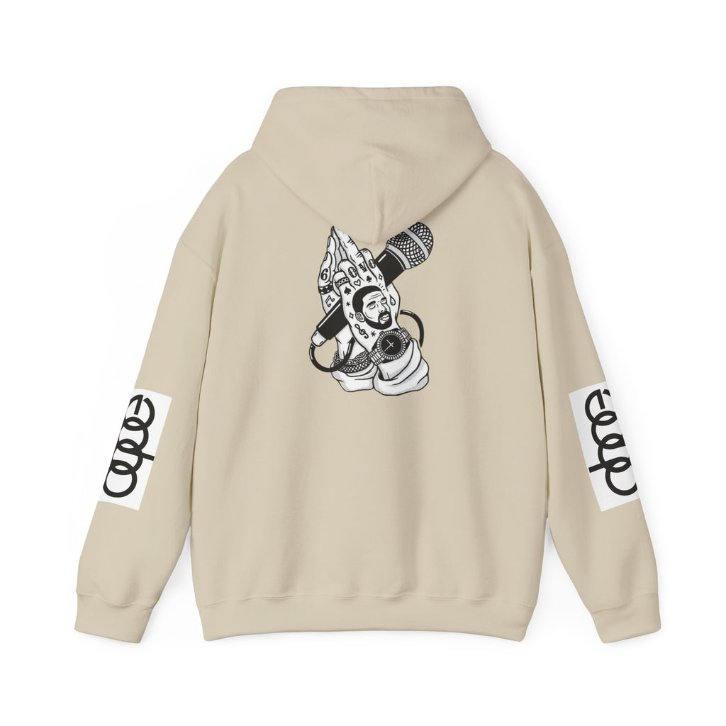 "In Glock We Trust" Cali Rich Hoodie — Streetwear Pistols Graphic Hoodie