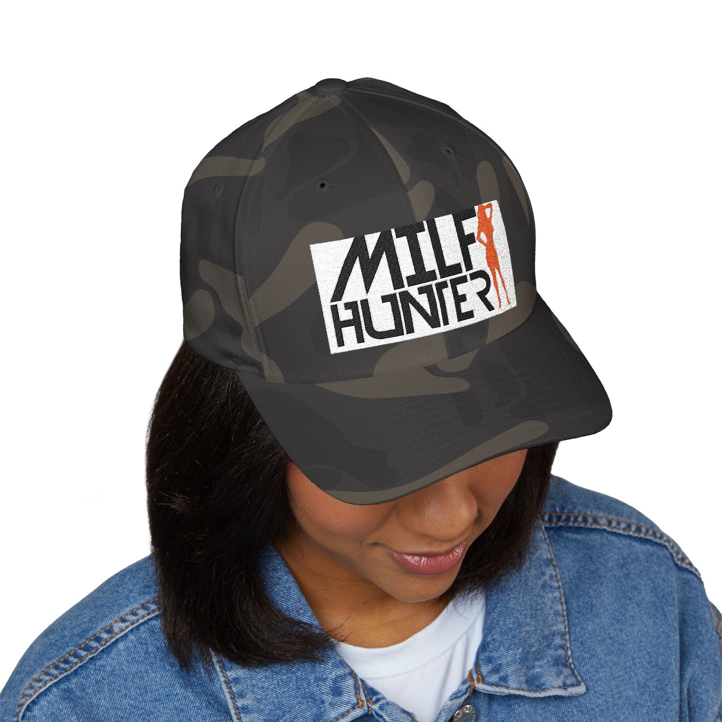 Embroidered 'MILF Hunter' Structured Cap