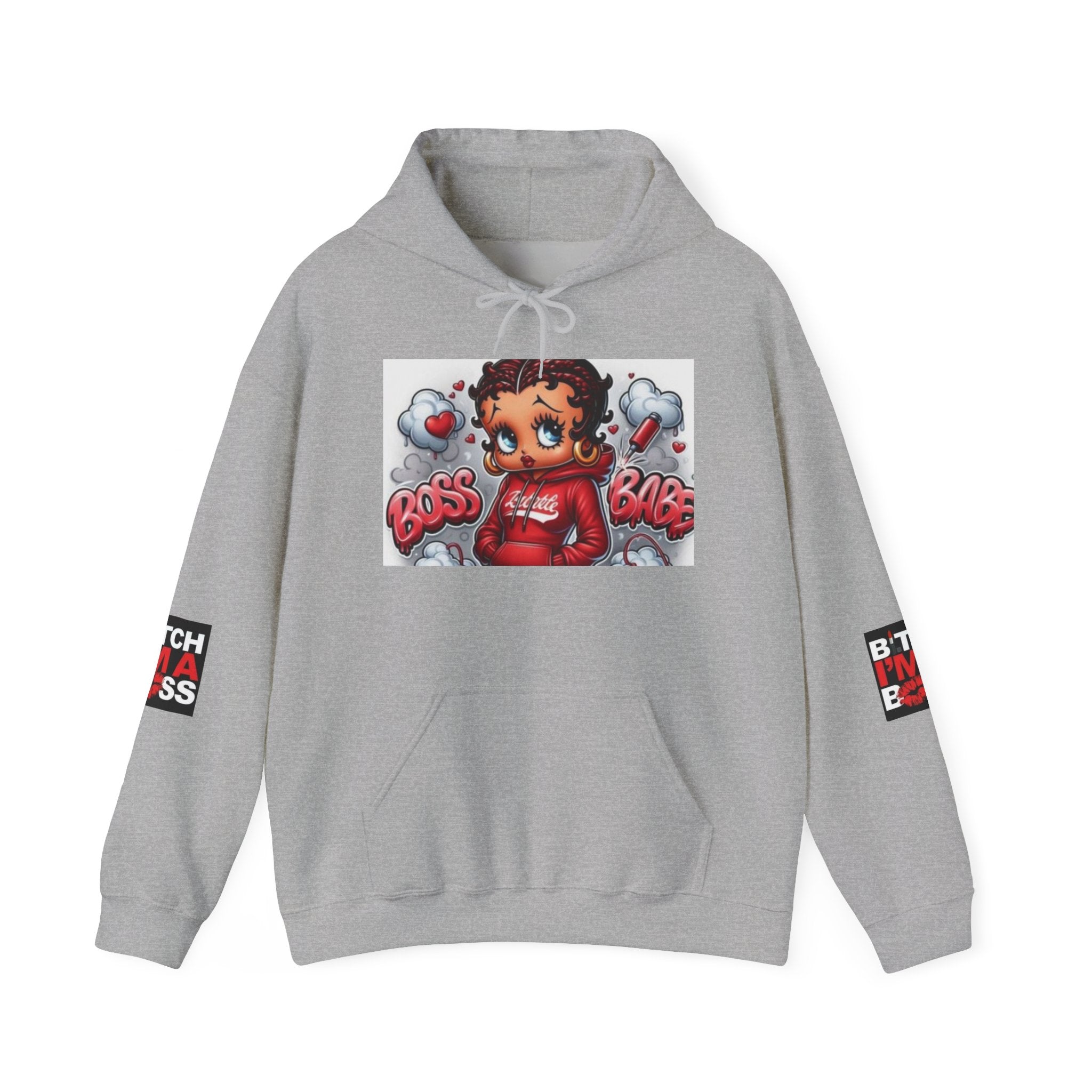 Hoodie — "Beautiful F***ing Disaster" Boss Babe Graphic Pullover