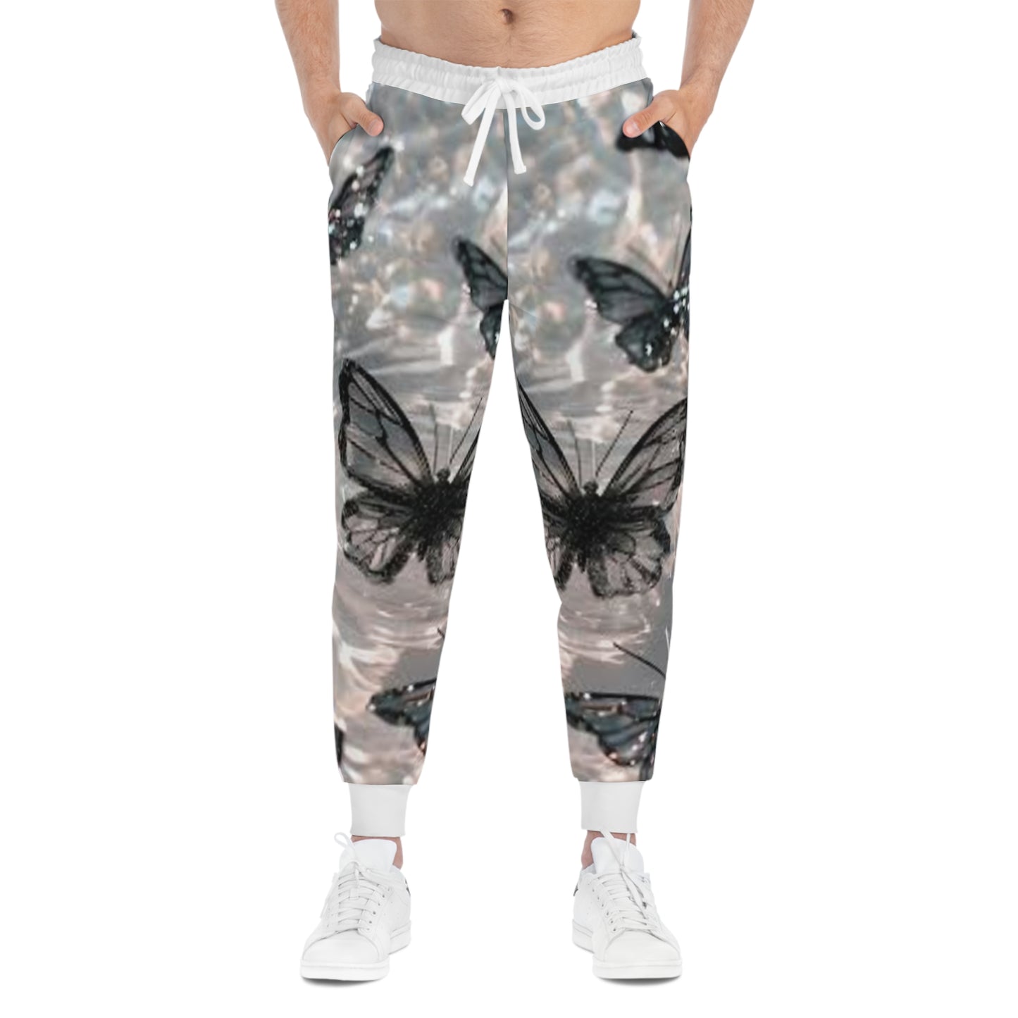 Cali Rich Joggers - Luxury Butterfly All Over Print