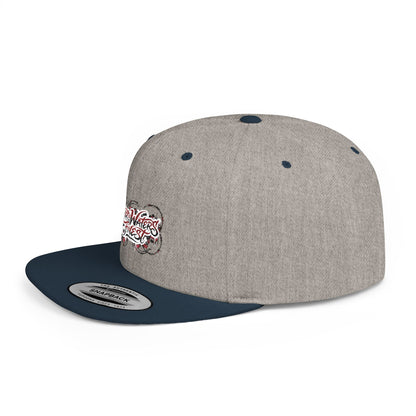 Flat Bill Snapback Hat —  Dirty waters Finest' Embroidered Streetwear Cap