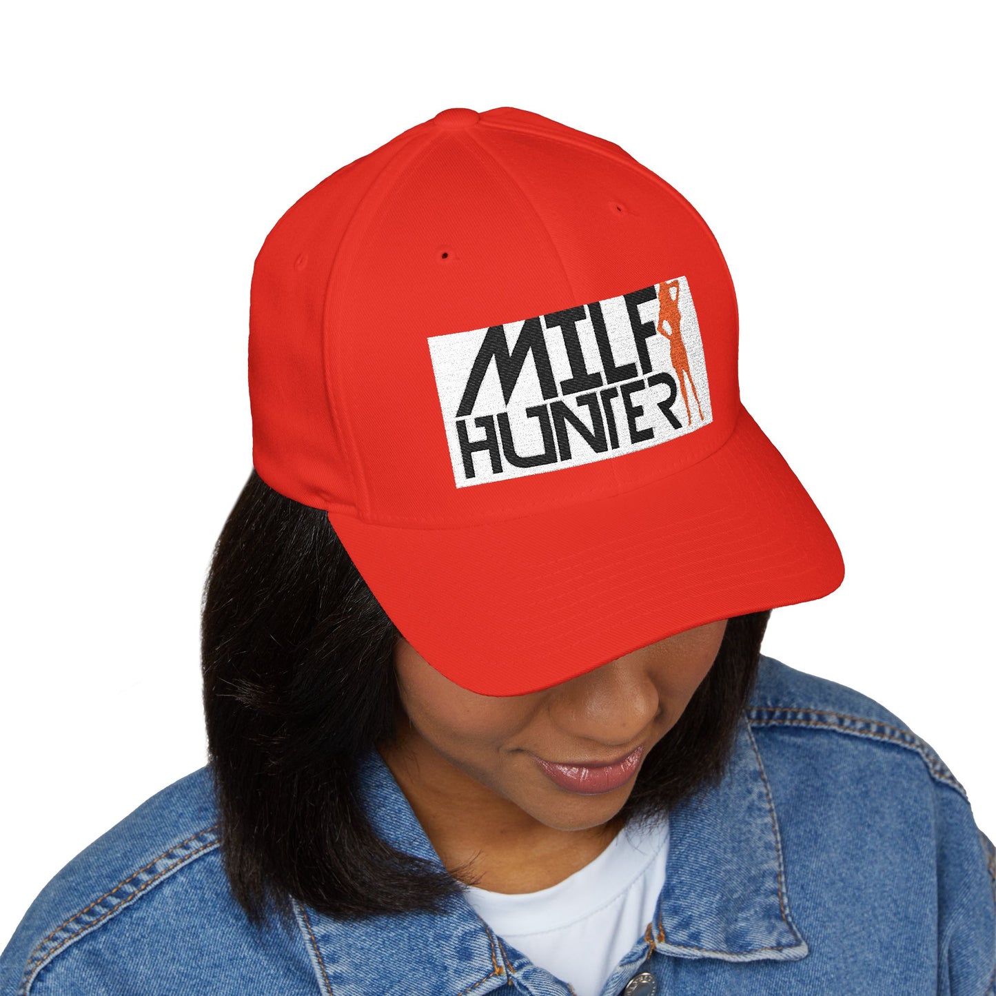 Embroidered 'MILF Hunter' Structured Cap