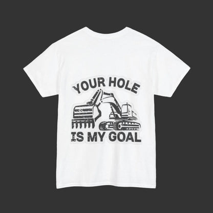Funny Construction Tee, Heavy Cotton Tee, Gift for Plumber, Humorous Work Shirt, Funny DIY Outfit