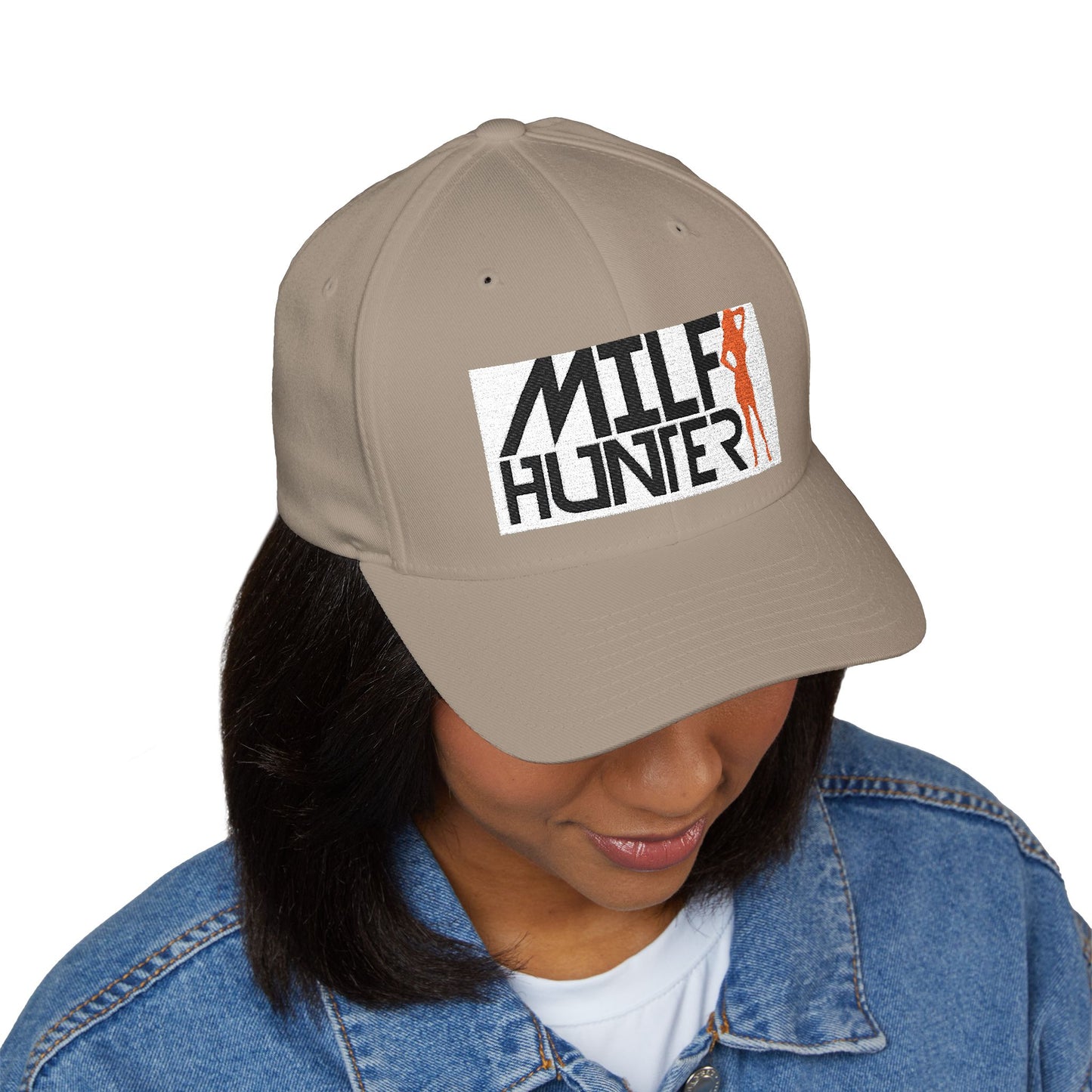 Embroidered 'MILF Hunter' Structured Cap