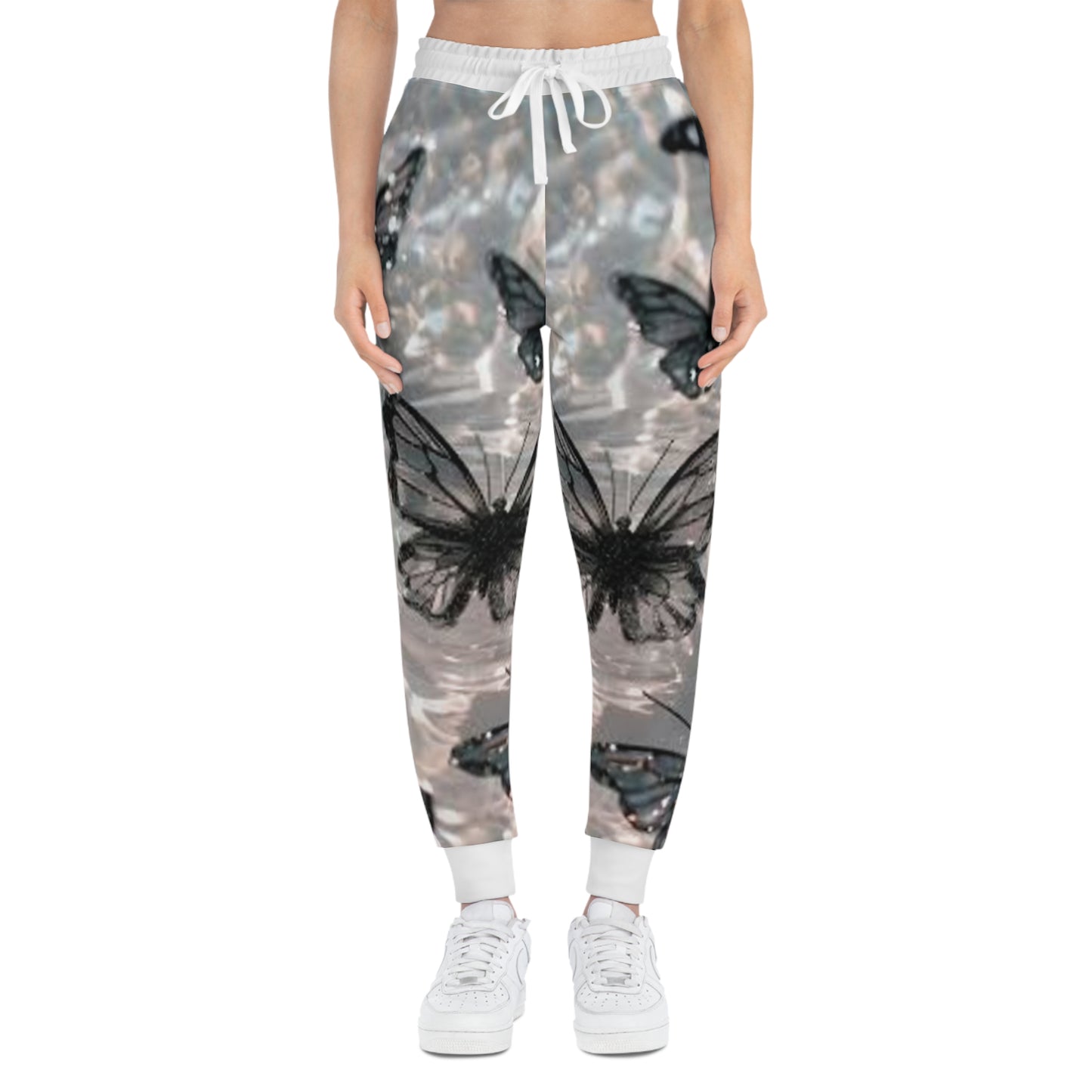 Cali Rich Joggers - Luxury Butterfly All Over Print