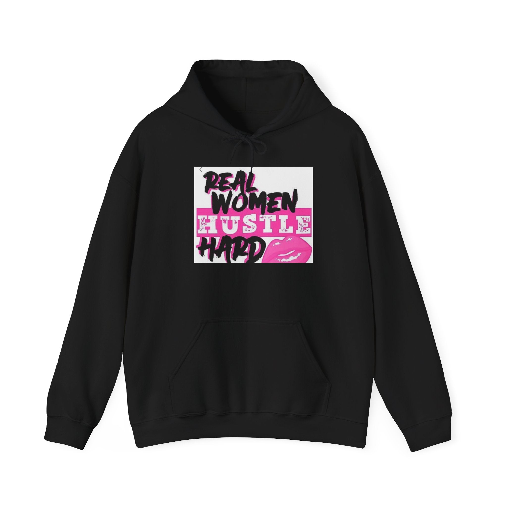 Real Women Hustle Hard Hoodie