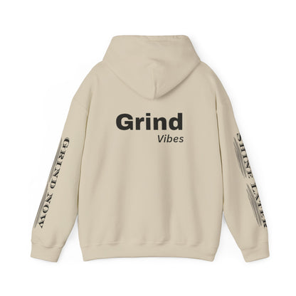 Cali Rich graphic "Grind Now Shine Later" Pullover Hoodie Unisex Heavy Hooded Sweatshirt Cali Rich Clothing