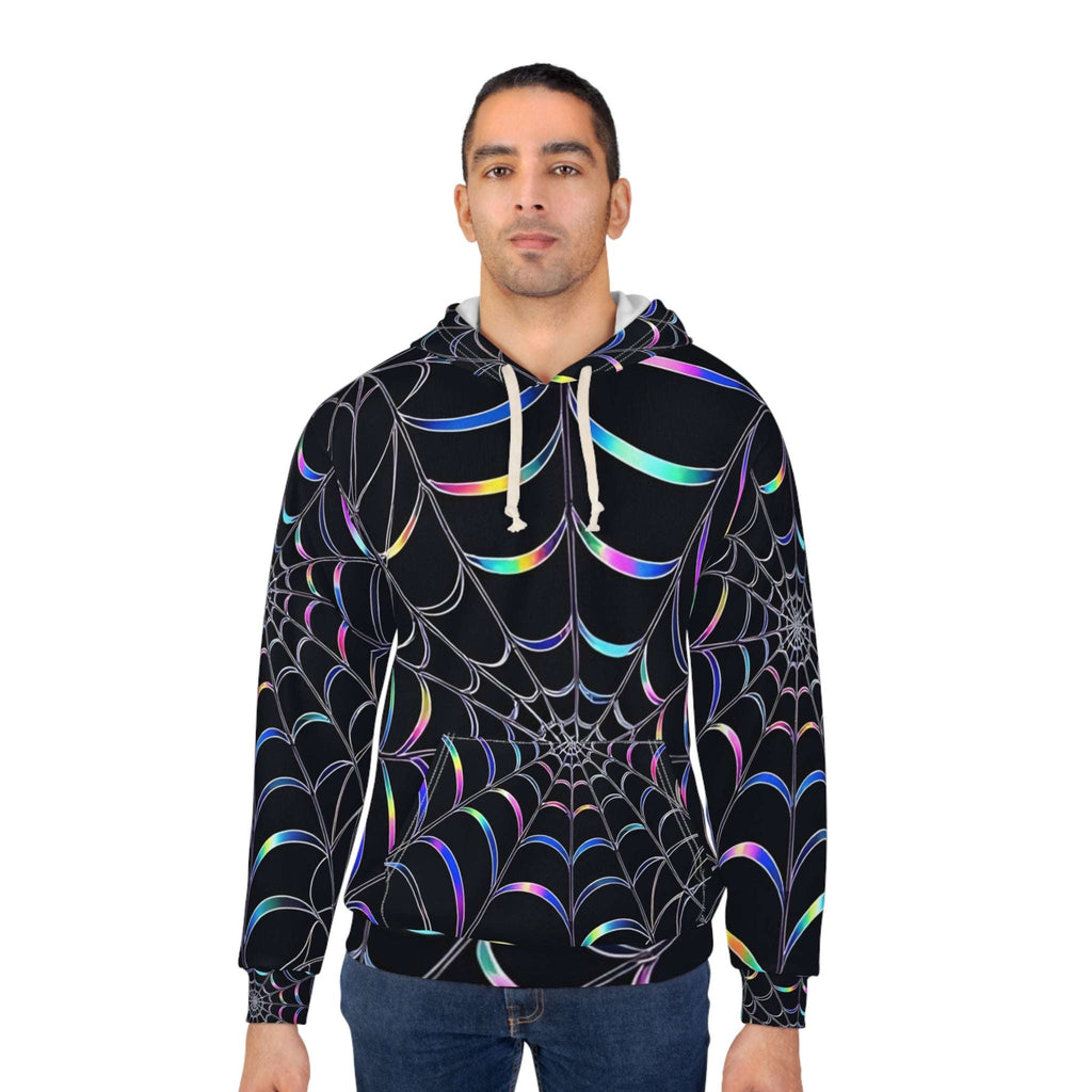 Rainbow Spiderweb Hoodie