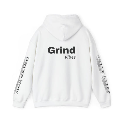 Cali Rich graphic "Grind Now Shine Later" Pullover Hoodie Unisex Heavy Hooded Sweatshirt Cali Rich Clothing