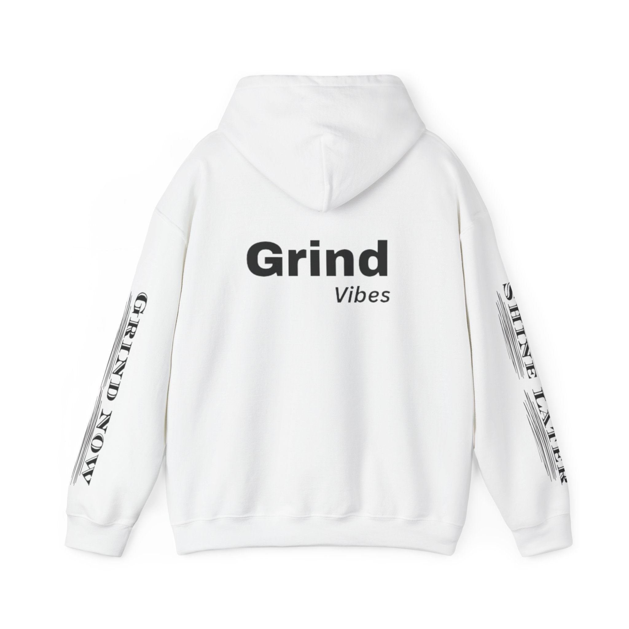Cali Rich graphic "Grind Now Shine Later" Pullover Hoodie Unisex Heavy Hooded Sweatshirt Cali Rich Clothing