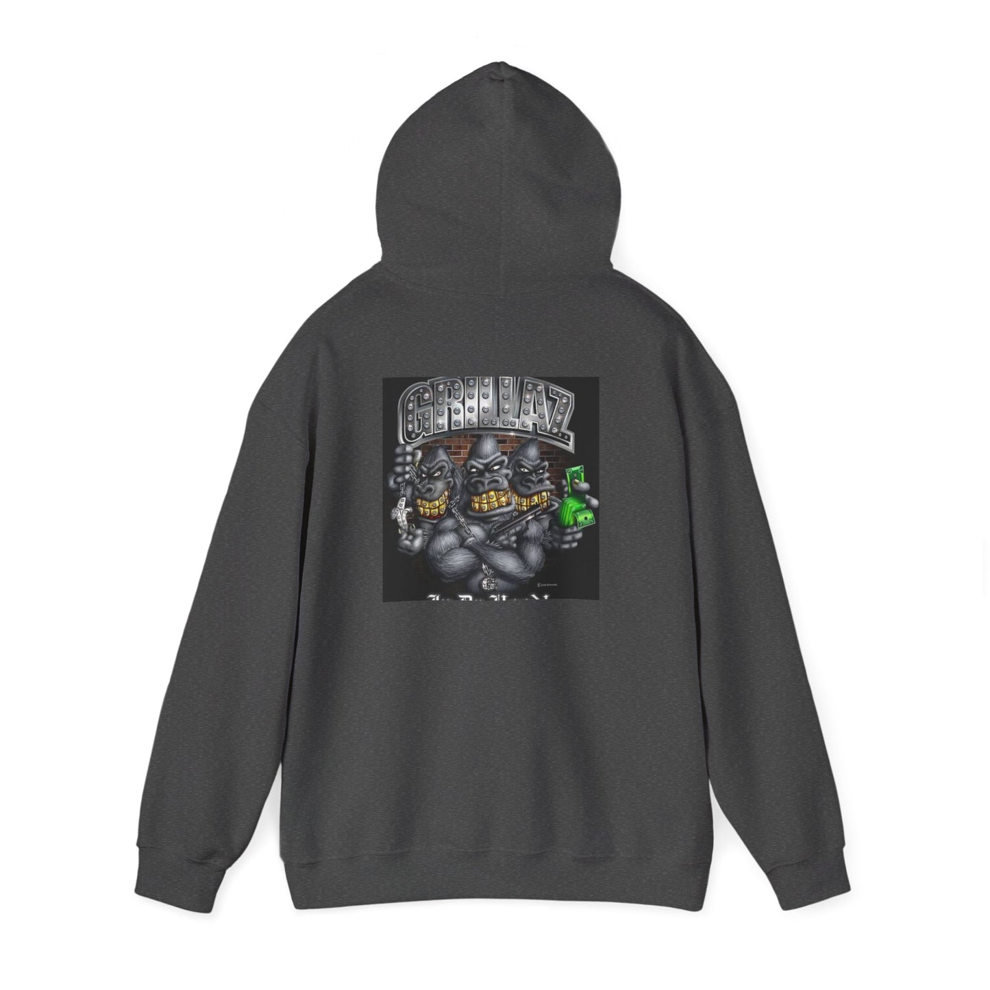 Gangsta Gorilla Hoodie — Urban Streetwear Gorilla Gang Design