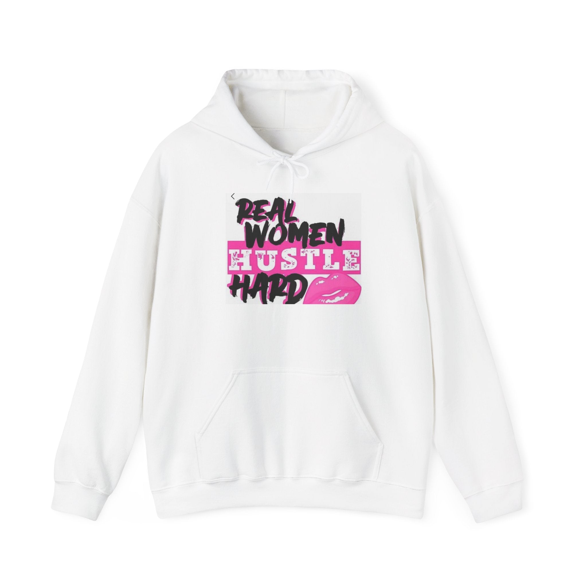 Real Women Hustle Hard Hoodie