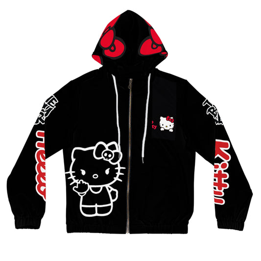 Hello Kitty "The Bay Area" Full-Zip Hoodie — Women's Graphic Zip-Up