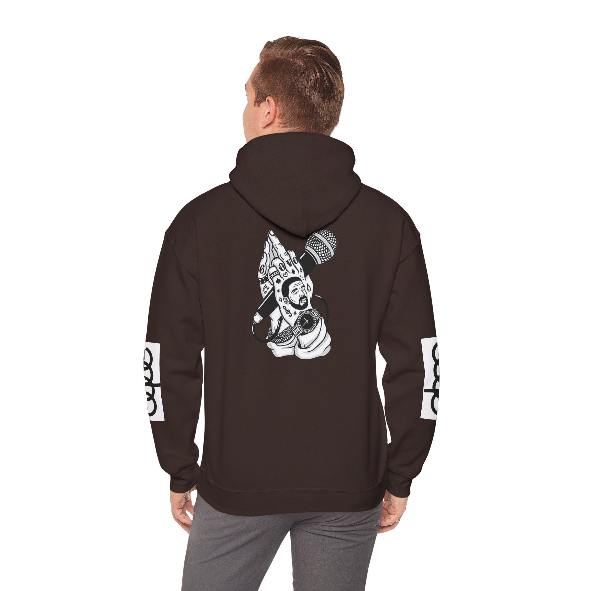 "In Glock We Trust" Cali Rich Hoodie — Streetwear Pistols Graphic Hoodie
