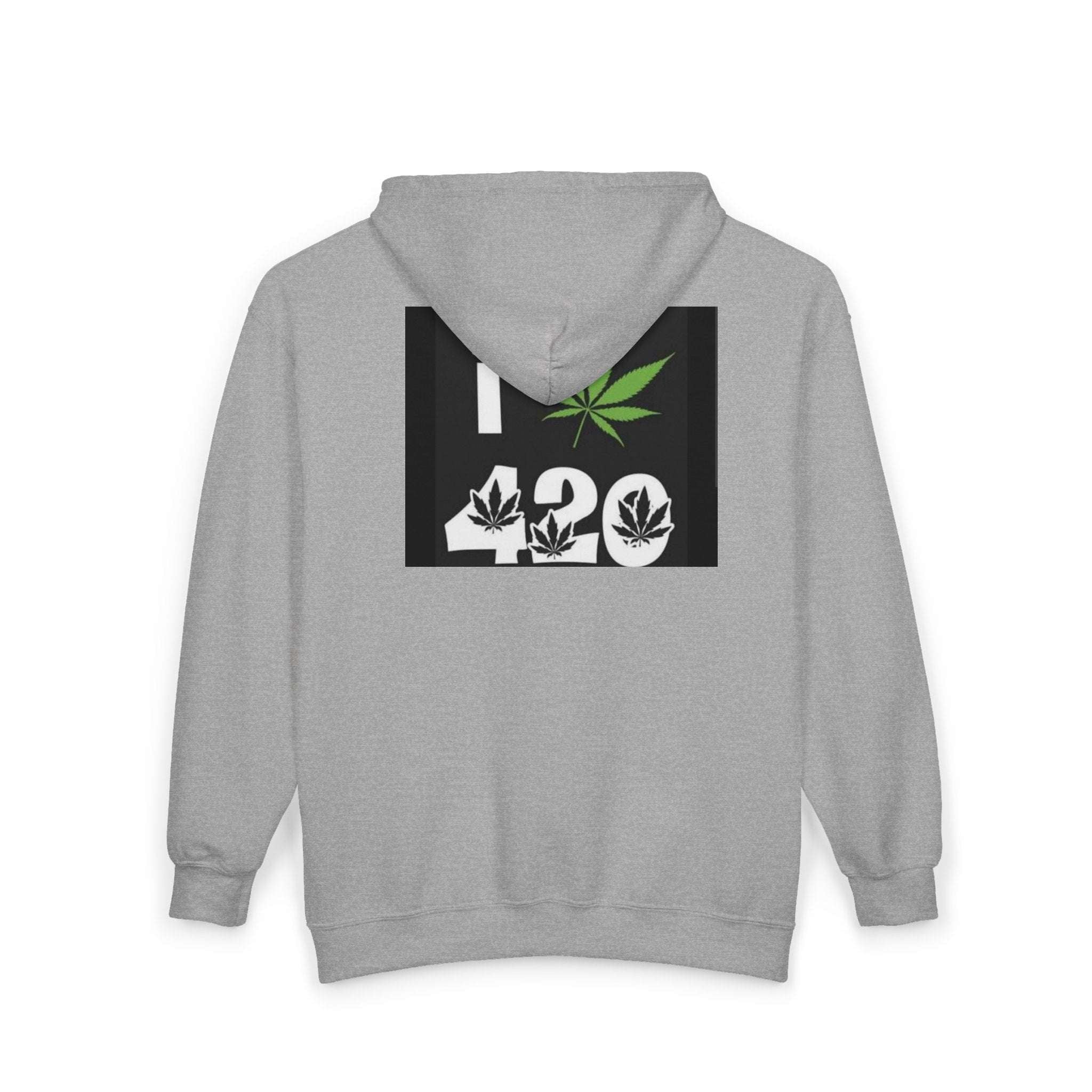 I Love 420 Zip-Up Hoodie