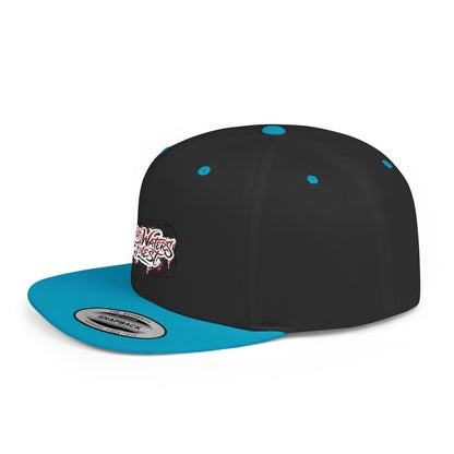 Flat Bill Snapback Hat —  Dirty waters Finest' Embroidered Streetwear Cap