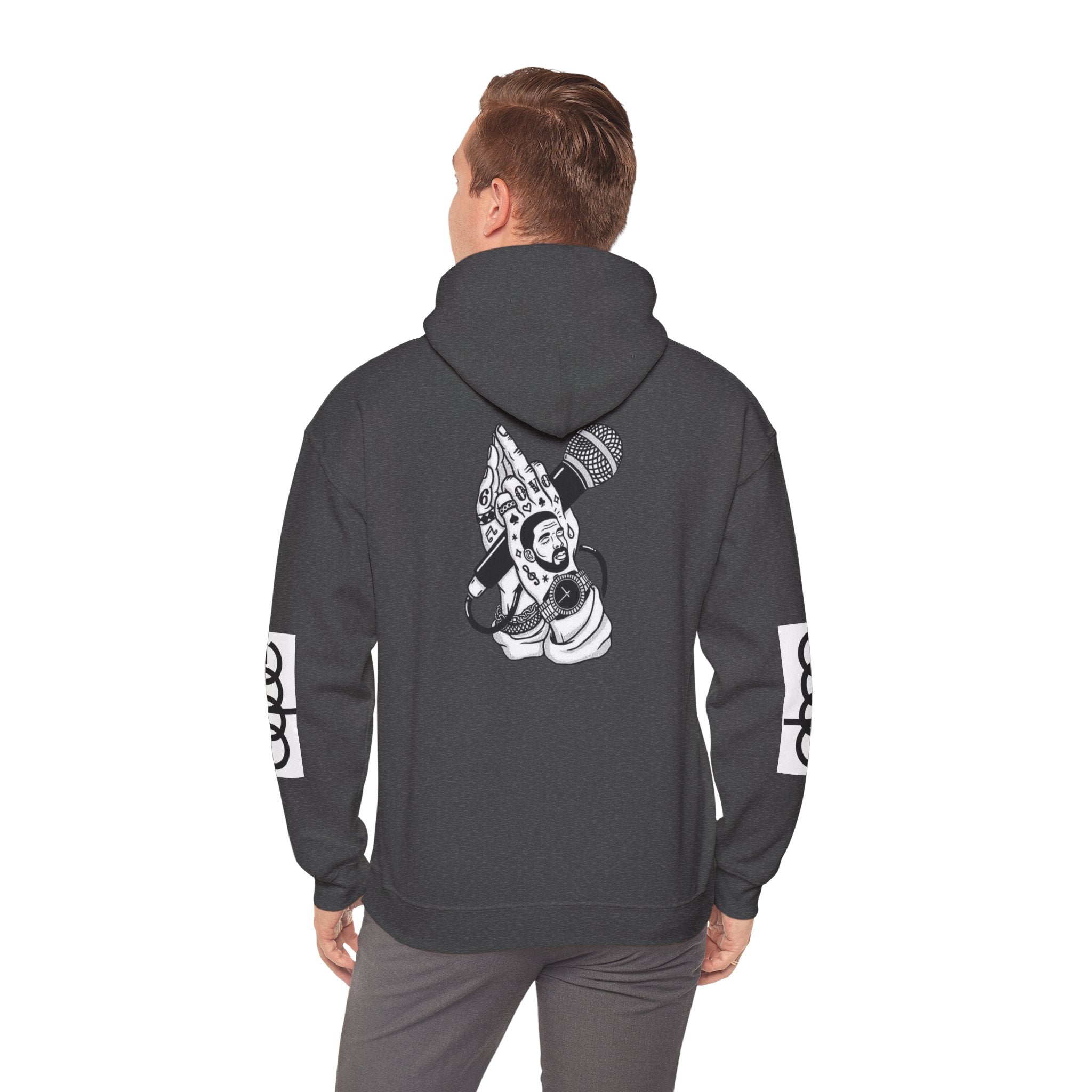 "In Glock We Trust" Cali Rich Hoodie — Streetwear Pistols Graphic Hoodie