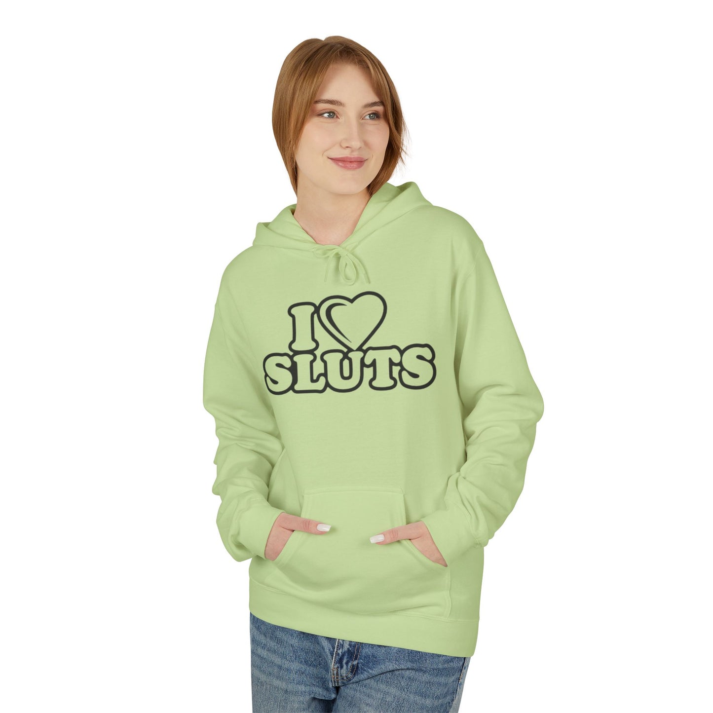 Unisex Fleece Hoodie with Fun Text Designs, Casual Wear for Parties, Gifts for Friends, Unique Fashion for Festivals, Fun Statement Apparel