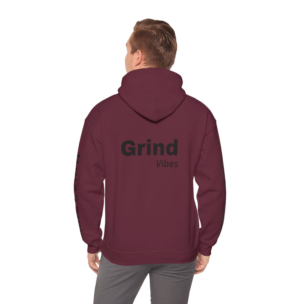 Cali Rich graphic "Grind Now Shine Later" Pullover Hoodie Unisex Heavy Hooded Sweatshirt Cali Rich Clothing