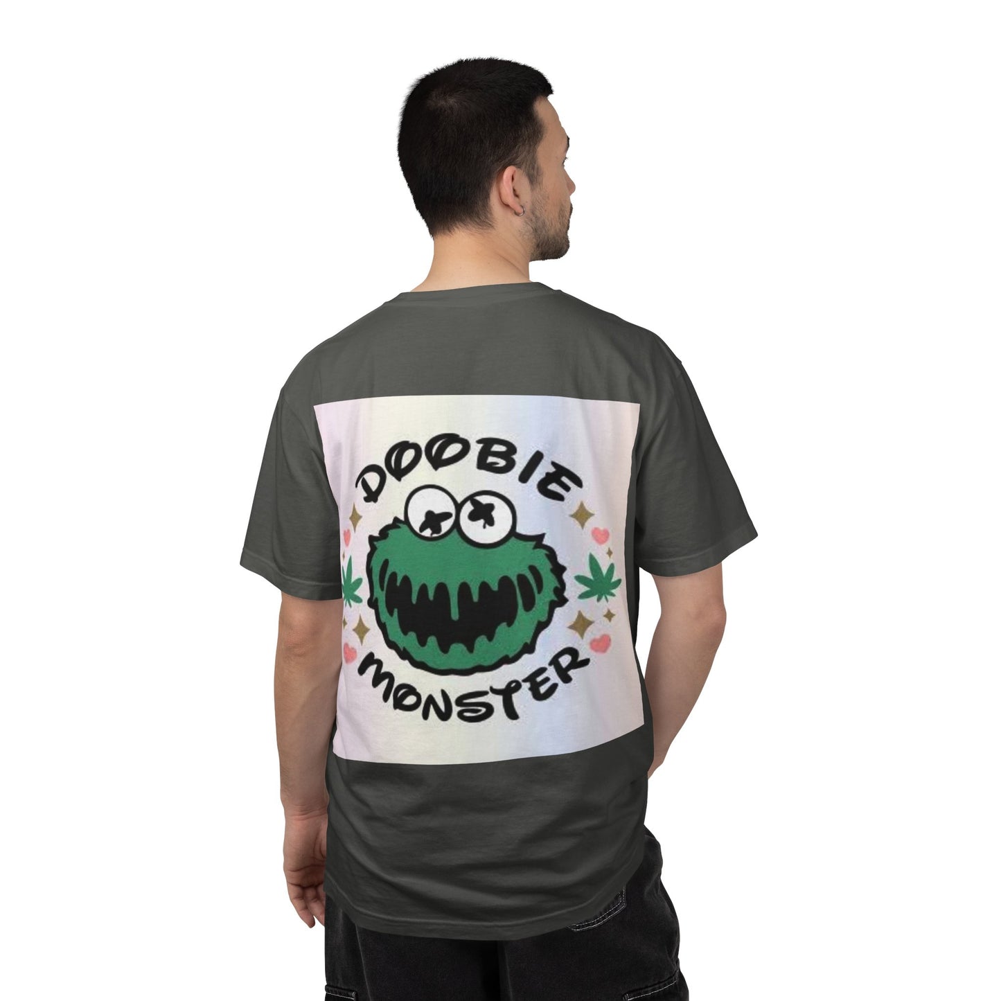 Doobie Monster T-Shirt — Retro Stoner Graphic Tee