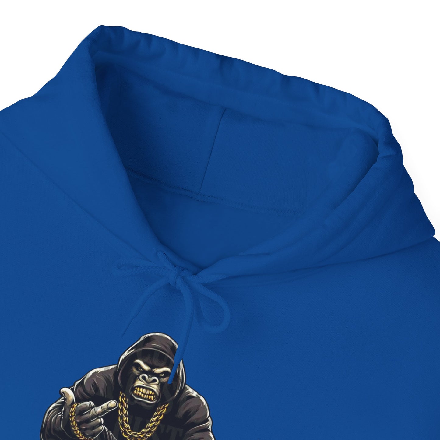 Gangsta Gorilla Hoodie — Urban Streetwear Gorilla Gang Design
