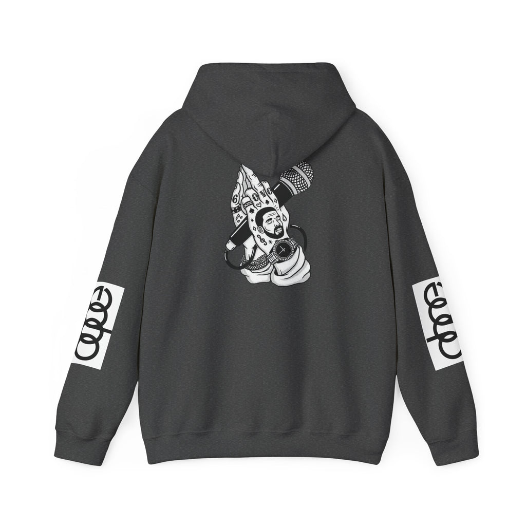 "In Glock We Trust" Cali Rich Hoodie — Streetwear Pistols Graphic Hoodie