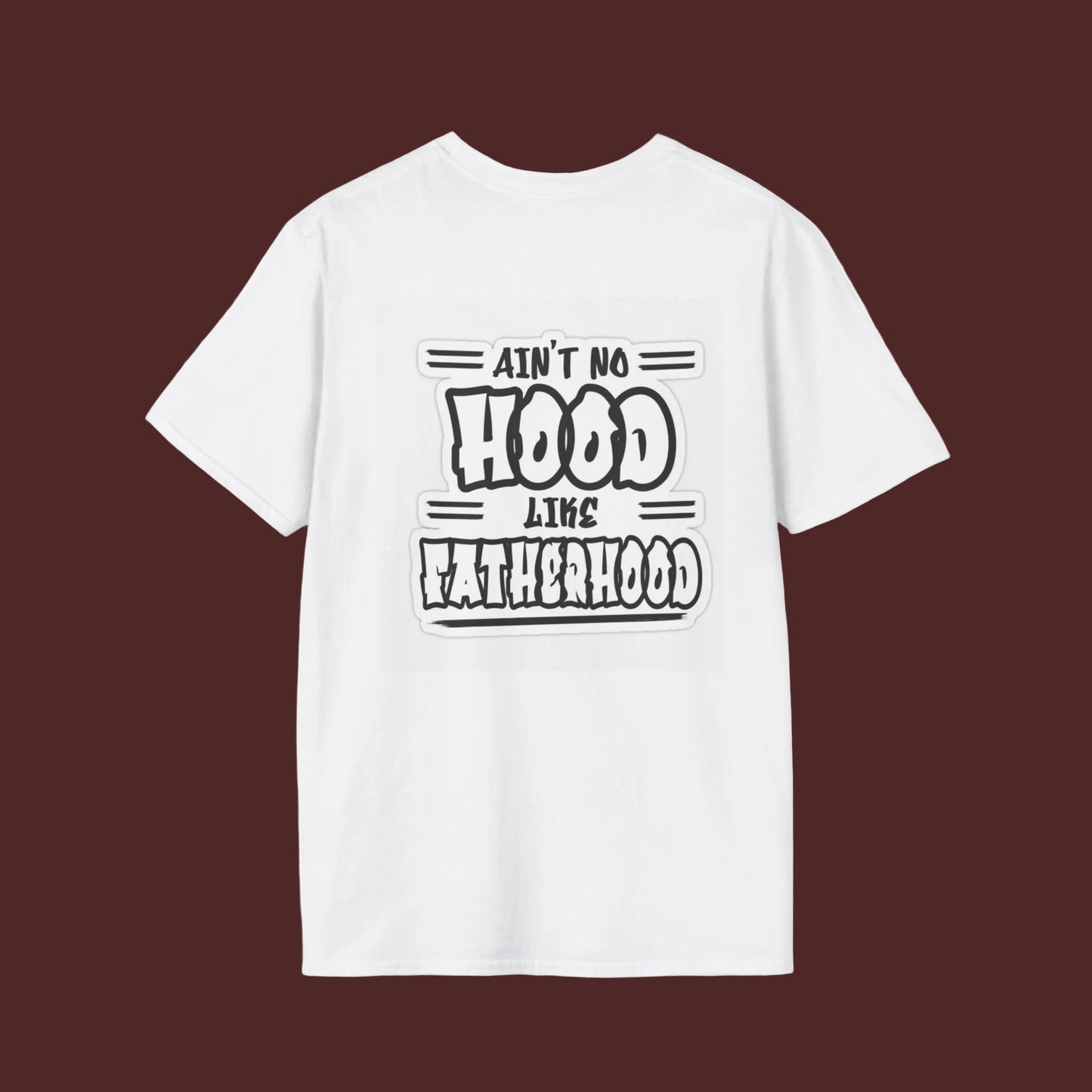 Inspirational Unisex Softstyle T-Shirt - Holy with a Hint of Hood, Perfect for Faith, Streetwear, Casual Wear, Gift for Friends, [...]