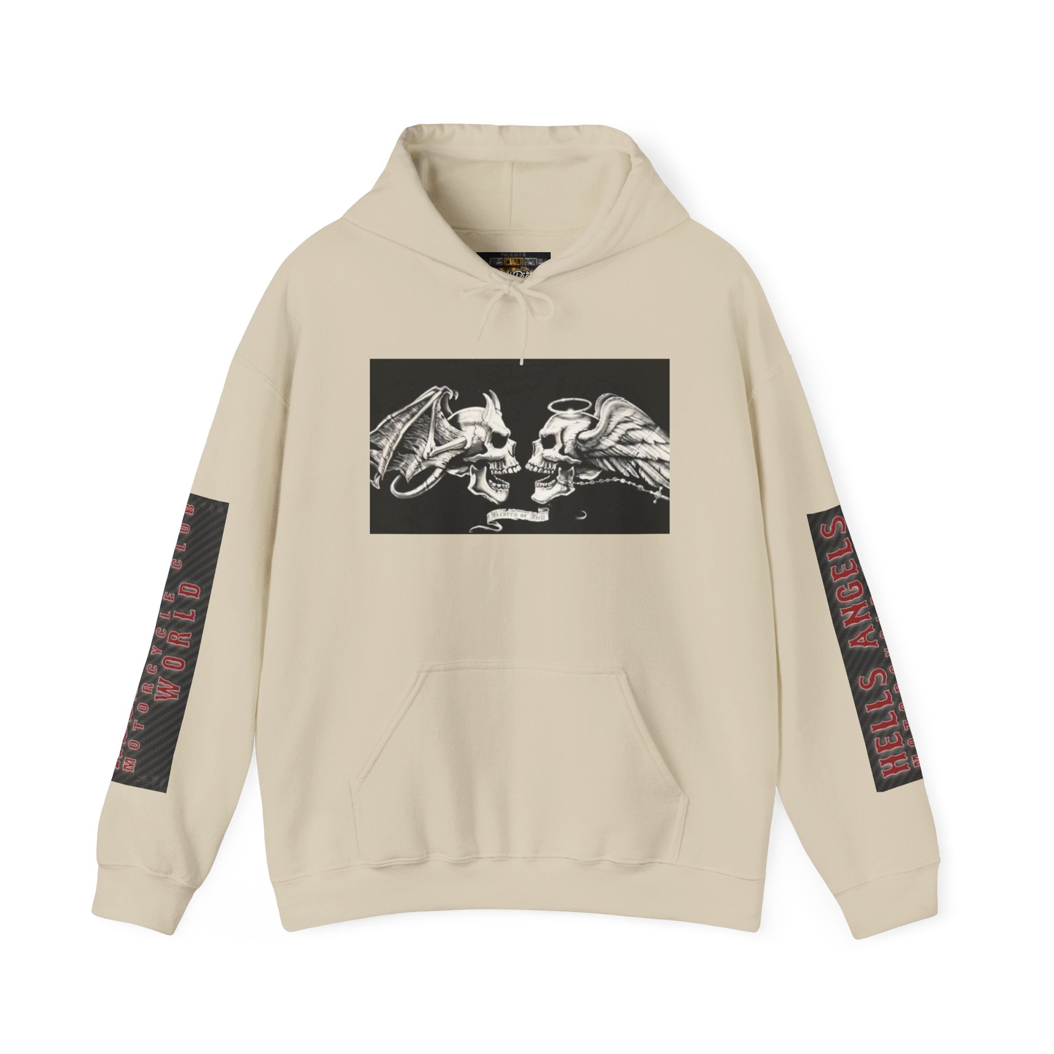 Skull Kiss Hoodie — Gothic Skeleton Couple Graphic Pullover