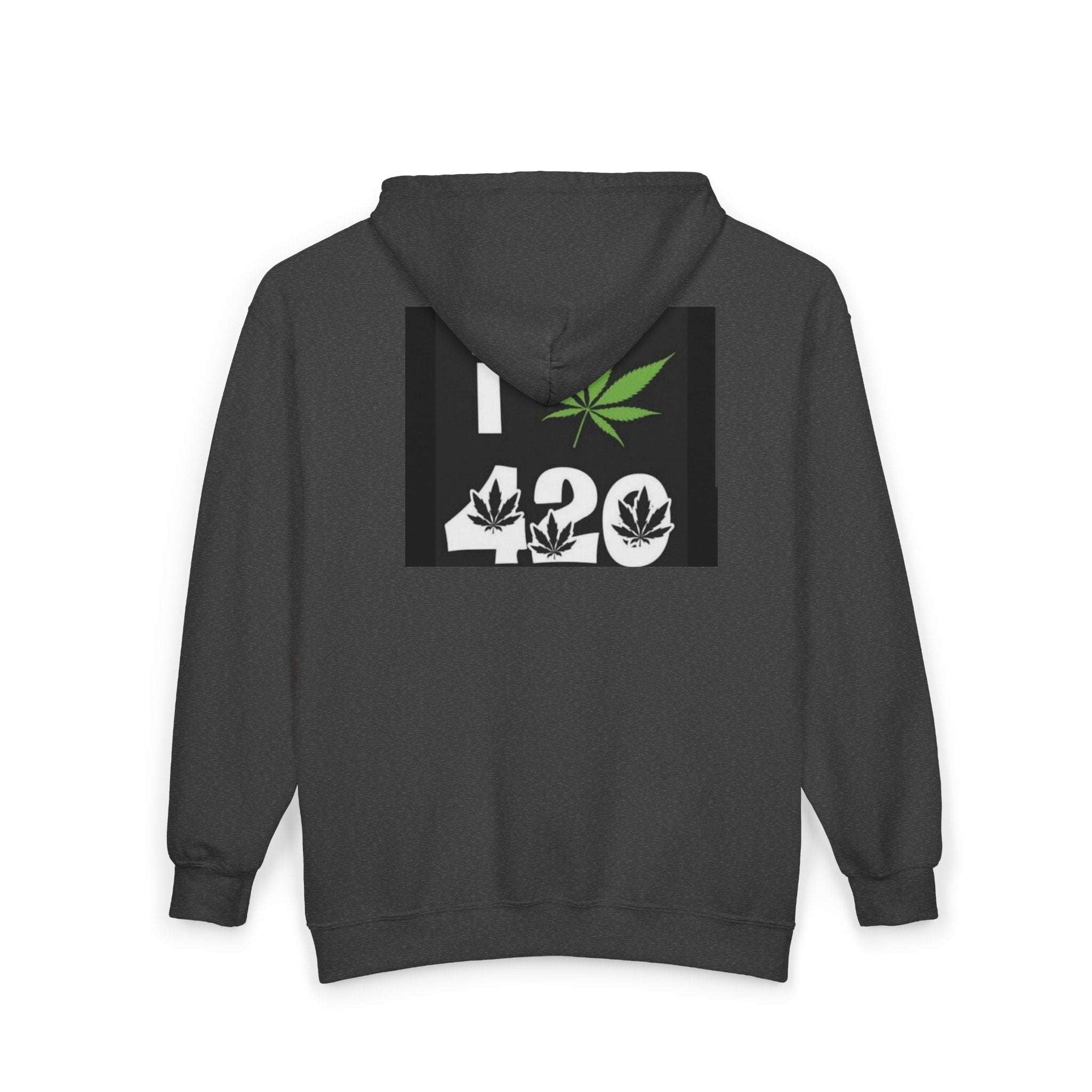 I Love 420 Zip-Up Hoodie