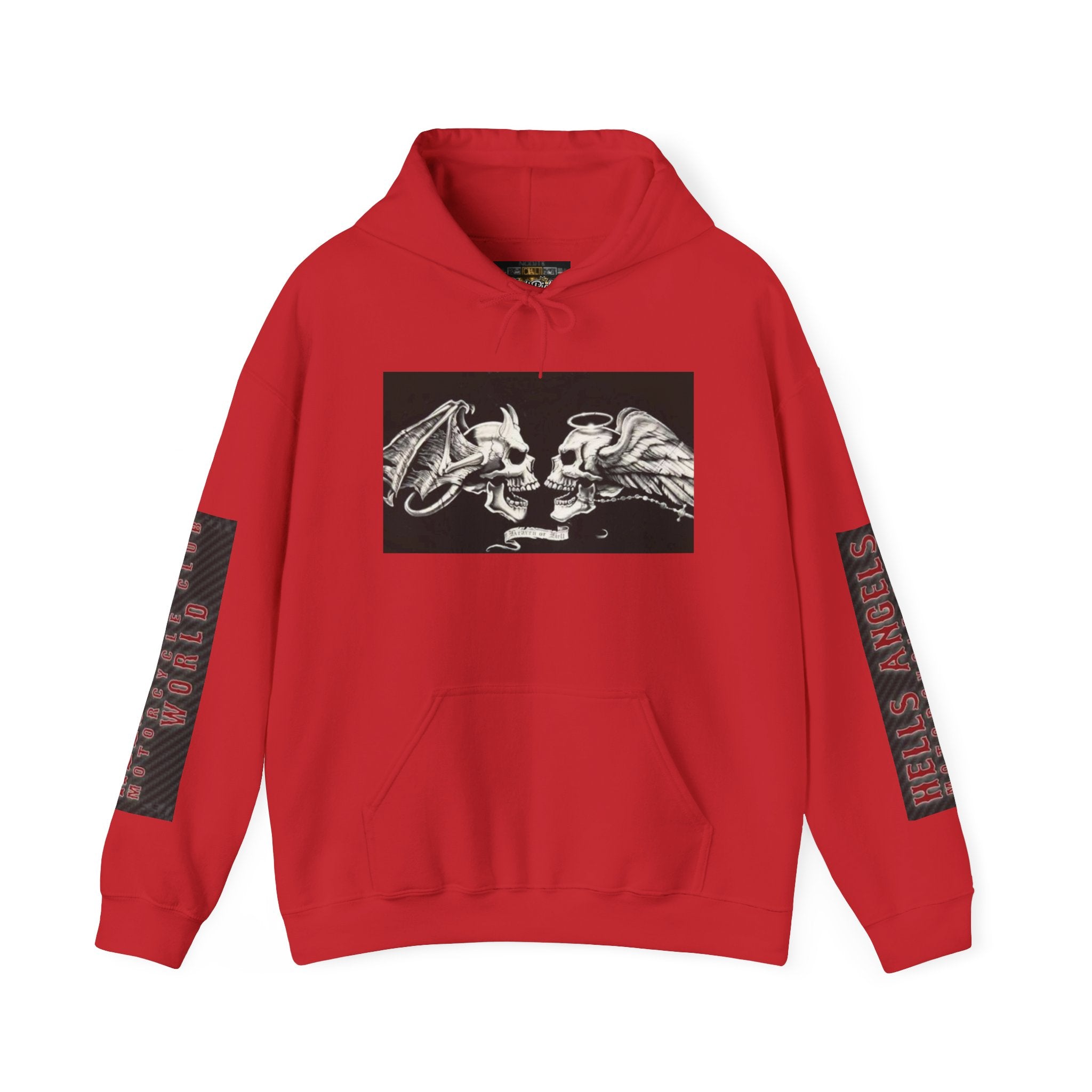 Skull Kiss Hoodie — Gothic Skeleton Couple Graphic Pullover