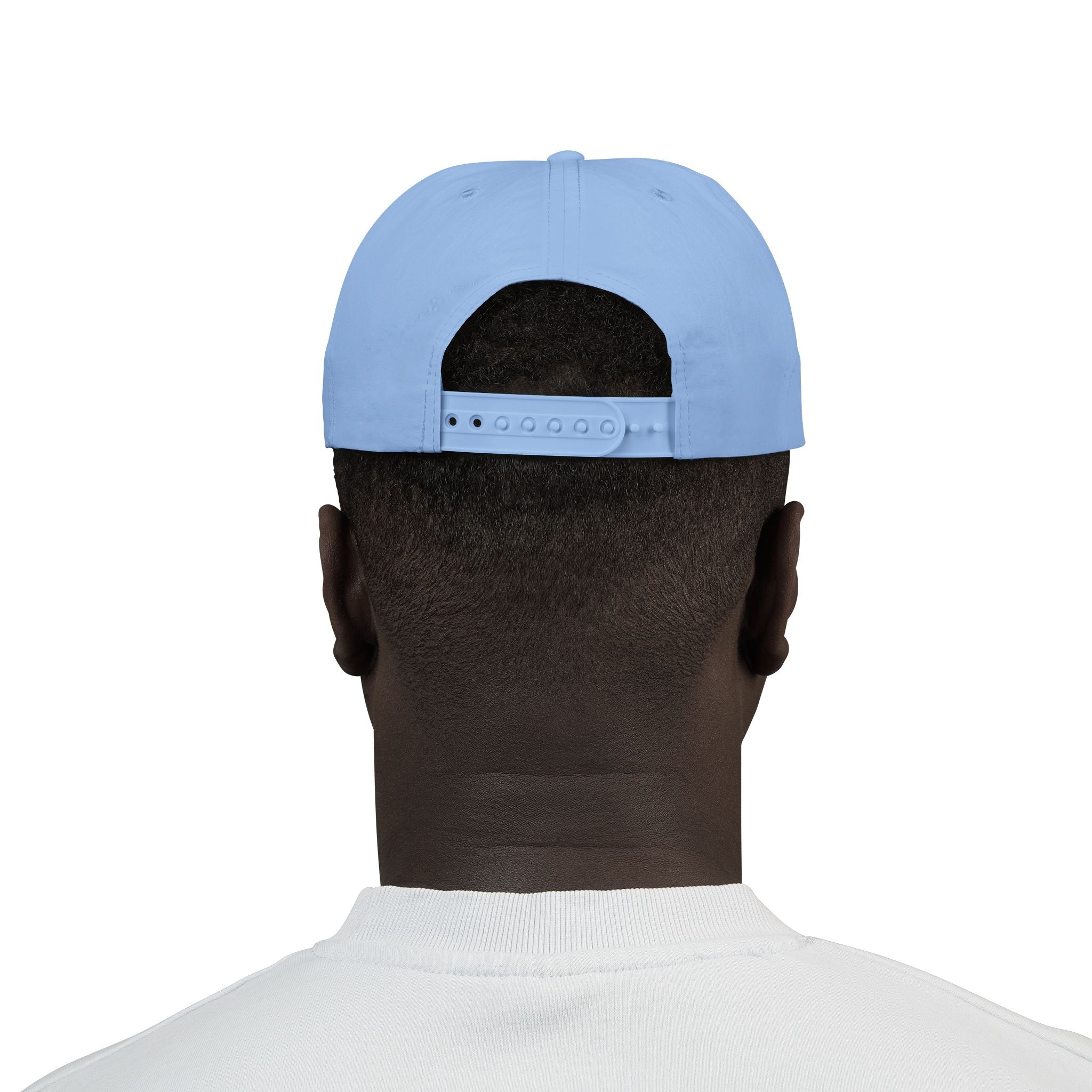 CaliRich Palm Logo Surf Cap — White Snapback Beach Hat