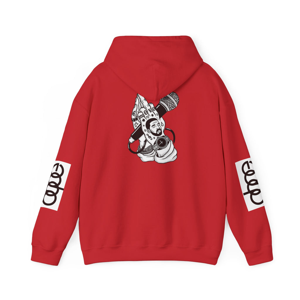 "In Glock We Trust" Cali Rich Hoodie — Streetwear Pistols Graphic Hoodie