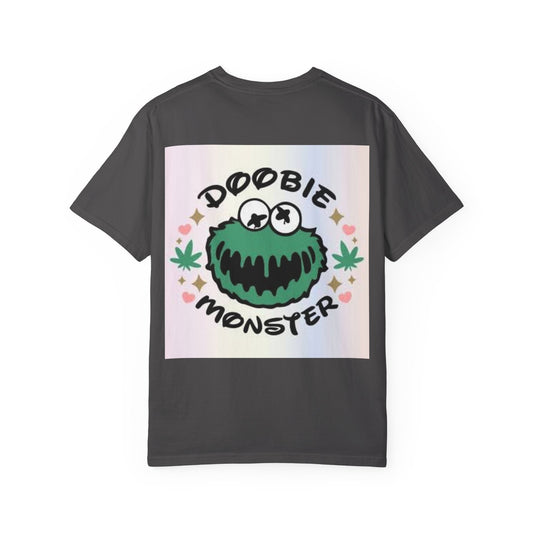Doobie Monster T-Shirt — Retro Stoner Graphic Tee