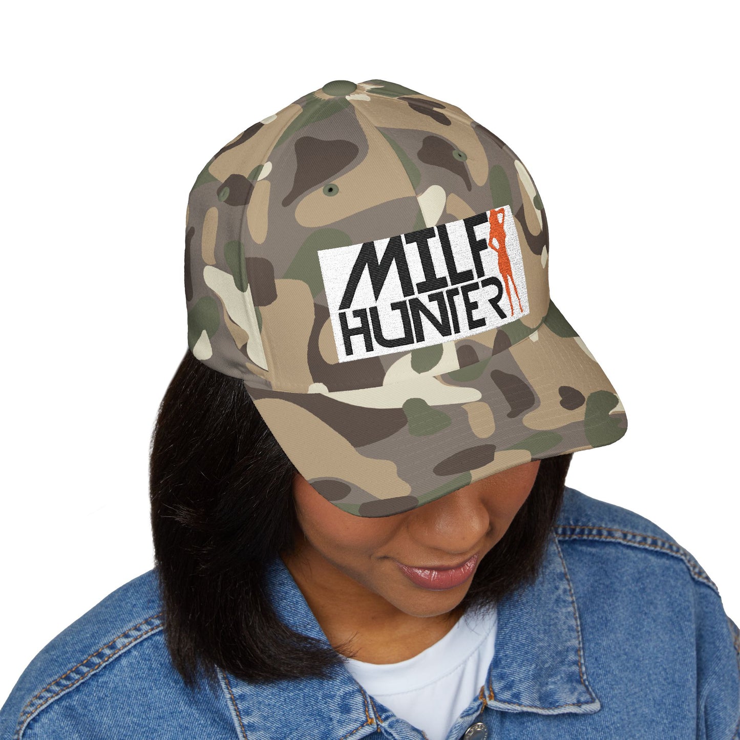 Embroidered 'MILF Hunter' Structured Cap