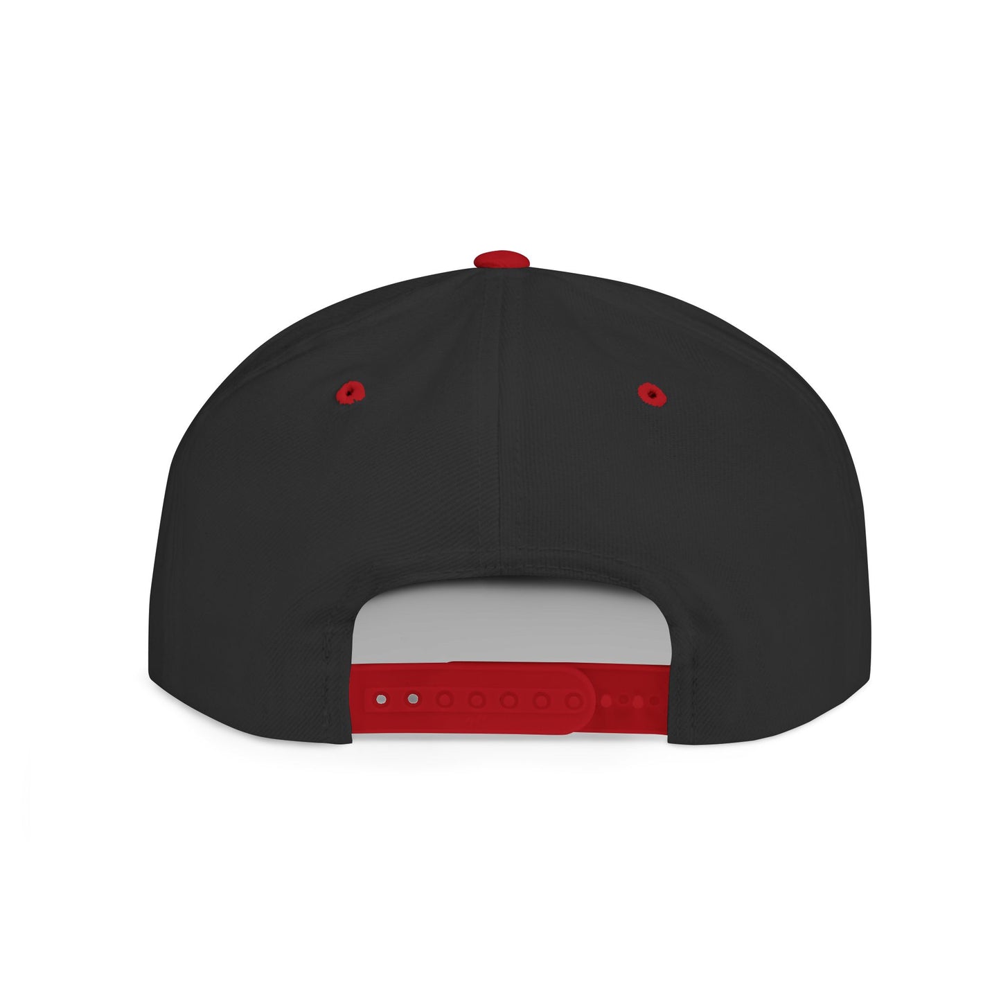 Snapback Hat — 'I  Ski' Retro Patch Flat Bill Cap