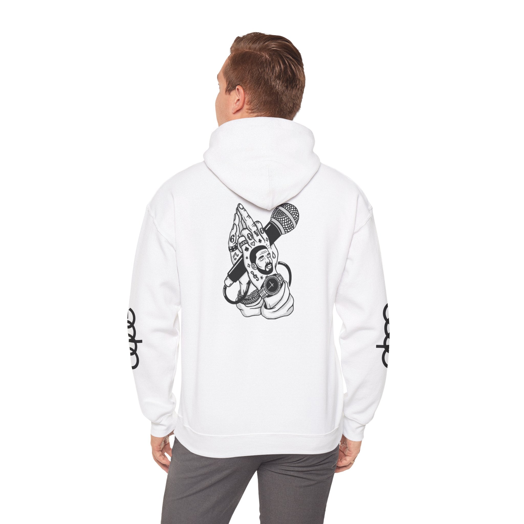 "In Glock We Trust" Cali Rich Hoodie — Streetwear Pistols Graphic Hoodie