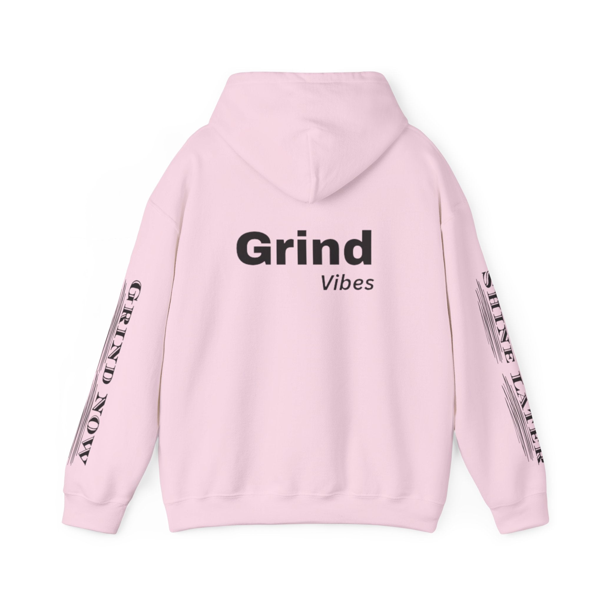 Cali Rich graphic "Grind Now Shine Later" Pullover Hoodie Unisex Heavy Hooded Sweatshirt Cali Rich Clothing