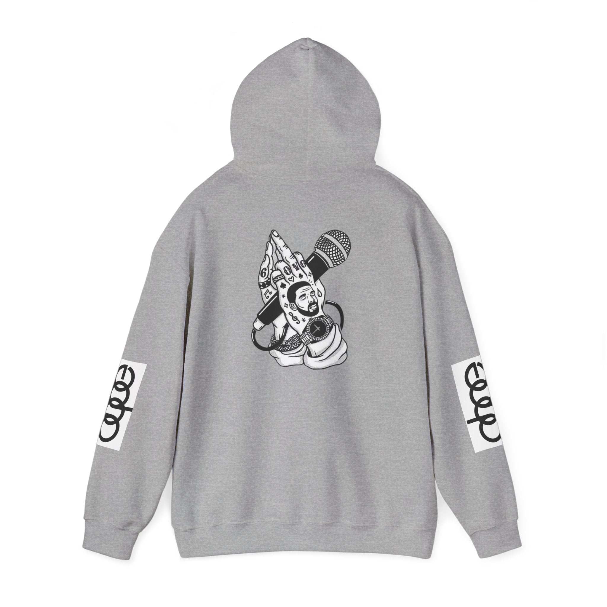 "In Glock We Trust" Cali Rich Hoodie — Streetwear Pistols Graphic Hoodie