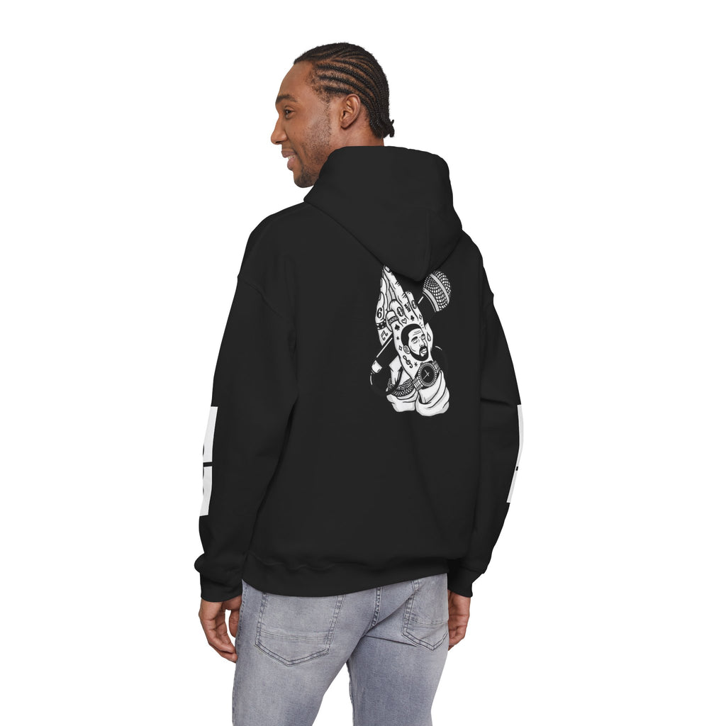 "In Glock We Trust" Cali Rich Hoodie — Streetwear Pistols Graphic Hoodie